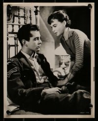 5x807 GABY 3 8x10 stills '56 soldier John Kerr with pretty Leslie Caron, dancing number!