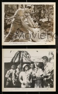 5x631 MARK OF THE GORILLA 5 8x10 stills '50 Johnny Weissmuller as Jungle Jim w/Onslow Stevens!