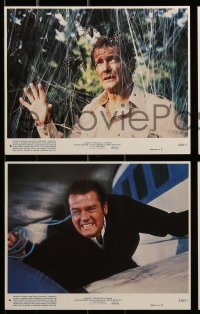 5x045 OCTOPUSSY 8 8x10 mini LCs '83 sexy Maud Adams & Roger Moore as James Bond, great images!