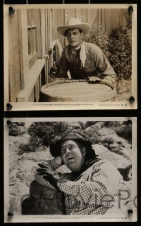 5x275 RIDIN' THE OUTLAW TRAIL 10 8x10 stills '51 Durango Kid Charles Starrett & Smiley Burnette!