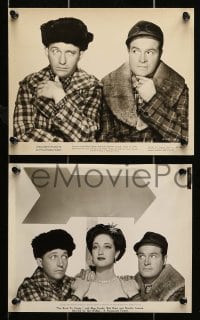 5x652 ROAD TO UTOPIA 5 8x10 stills '45 images of Bob Hope, Dorothy Lamour & Bing Crosby!