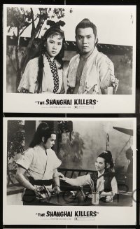 5x540 SHANGHAI KILLERS 6 8x10 stills '73 kung fu martial arts action, they'll smash you to bits!