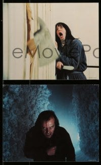 5x096 SHINING 5 8x10 mini LCs '80 Stanley Kubrick, Jack Nicholson, Shelley Duvall, Danny Lloyd!