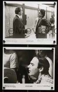 5x853 STAR CHAMBER 3 8x10 stills '83 Michael Douglas, Hal Holbrook, director Peter Hyams candid!