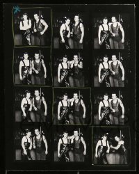 5x549 STREETS OF FIRE 6 8.5x10.75 stills '84 contact sheet images of Willem Dafoe and Lee Ving!