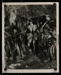 5x856 TARZAN ESCAPES 3 8x10 stills '36 Johnny Weissmuller with Benita Hume & William Henry!