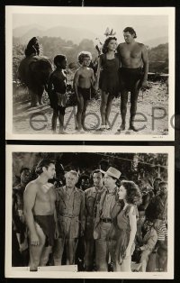 5x857 TARZAN'S SECRET TREASURE 3 8x10 stills '41 Johnny Weissmuller, Sheffield & O'Sullivan!