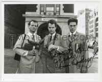 5y753 DAN AYKROYD signed 8x10 REPRO still '90s great portrait with co-stars from Ghostbusters!