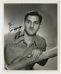 5y326 DANNY THOMAS signed 8.25x10 still '48 great posed portrait when he was in The Big City!