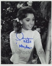 5y757 DAWN WELLS signed 8x10 REPRO still '80s close up as wholesome Mary Ann from Gilligan's Island