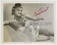 5y345 ESTHER WILLIAMS signed 8x10.25 still '50 close up swimming underwater in Pagan Love Song!