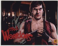5y637 JAMES REMAR signed color 8x10 REPRO still '10s cool artwork for The Warriors video game!