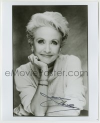 5y783 JANE POWELL signed 8x10 REPRO still '80s head & shoulders smiling portrait late in her career!