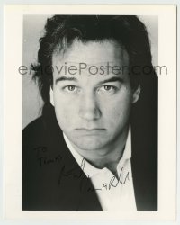 5y384 JIM BELUSHI signed 8x10 publicity still '80s head & shoulders portrait of John's brother!