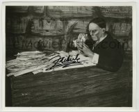 5y791 JOHN ZACHERLE signed 8x10 REPRO still '90s the famous host in monster makeup with fan mail!