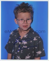5y645 JONATHAN LIPNICKI signed color 8x10 REPRO still '00s the Jerry Maguire kid in Hawaiian shirt!