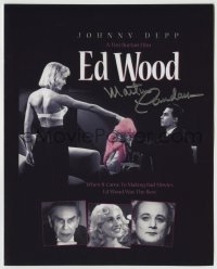 5y661 MARTIN LANDAU signed color 8x10 REPRO still '00s as Bela Lugosi portraying Dracula in Ed Wood