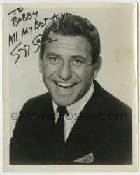 5y460 SOUPY SALES signed 8x10.25 still '70s great head & shoulders smiling portrait of the star!