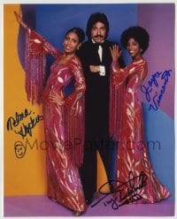 5y708 TONY ORLANDO & DAWN signed color 8x10 REPRO still '90s with Telma Hopkins & Joyce Vincent!