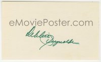 5y550 DEBBIE REYNOLDS signed 3x5 index card '80s can be framed & displayed with a repro still!