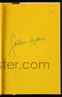 5y179 COLLEEN MOORE signed hardcover book '68 on her autobiography Silent Star Colleen Moore!