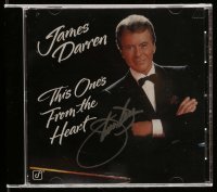 5y486 JAMES DARREN signed CD '99 on his album This One's From The Heart!