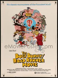 5z400 BUGS BUNNY & ROAD RUNNER MOVIE 30x40 '79 Chuck Jones classic comedy cartoon!