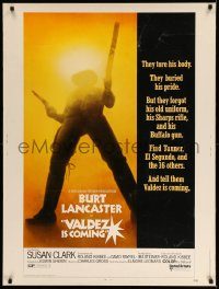 5z504 VALDEZ IS COMING 30x40 '71 Burt Lancaster, written by Elmore Leonard!
