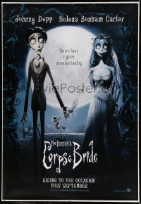 5z230 CORPSE BRIDE DS bus stop '05 Tim Burton computer animated horror musical!