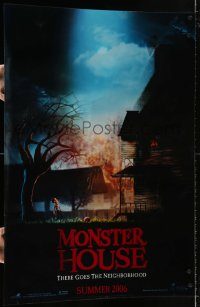 5z127 MONSTER HOUSE lenticular 1sh '06 there goes the neighborhood, see it in 3-D!