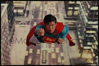 5z089 SUPERMAN 3 color 20x30 stills '78 DC superhero Christopher Reeve, Gene Hackman, Brando!