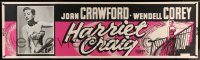 5z325 HARRIET CRAIG paper banner '50 wonderful romantic art and image of Joan Crawford!