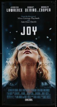 5z211 JOY 26x50 phone booth poster '15 Robert De Niro, Jennifer Lawrence in the title role!