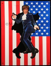 5z132 AUSTIN POWERS: INT'L MAN OF MYSTERY standee '97 Mike Myers is frozen in the 60s!