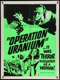 6a070 INTRIGUE IN LOS ANGELES Canadian '65 day-glo, terror disguised as a woman, Operation Uranium!