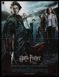 6a652 HARRY POTTER & THE GOBLET OF FIRE French 16x21 '05 Daniel Radcliffe, Emma Watson, Grint!