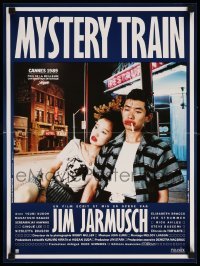 6a679 MYSTERY TRAIN French 16x21 '89 directed by Jim Jarmusch, Masatoshi Nagase, Youki Kudoh