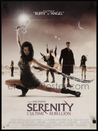 6a689 SERENITY French 16x21 '05 Joss Whedon directed, Summer Glau, Nathan Fillion!