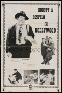 6a054 ABBOTT & COSTELLO IN HOLLYWOOD Lebanese R60s different images of Bud & Lou!