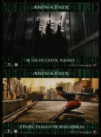 6b697 ANIMATRIX 9 14x20 video posters '03 A Detective Story, Peter Chung & Andy Jones!