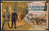 6b034 WARRENS OF VIRGINIA campaign book page '24 de Mille, Marian Vochimsent Civil War art!
