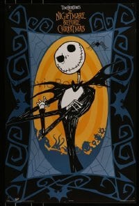 6b872 NIGHTMARE BEFORE CHRISTMAS 23x34 Canadian commercial poster '90s Tim Burton, Disney!
