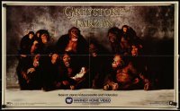 6b728 GREYSTOKE horizontal 17x28 video poster '84 Christopher Lambert as Tarzan, Lord of the Apes!