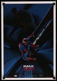 6b943 AMAZING SPIDER-MAN IMAX mini poster '12 art of Andrew Garfield by Laurent Durieux!