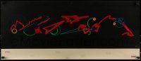 6b490 ARTISTRY OF CELEBRATION 16x38 special '86 artwork of neon signs!