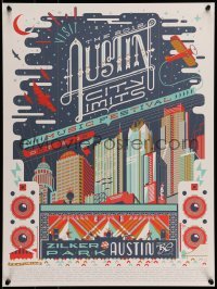 6b367 AUSTIN CITY LIMITS MUSIC FESTIVAL 18x24 music poster '12 great art of the city!