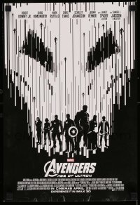 6b946 AVENGERS: AGE OF ULTRON IMAX English mini poster '15 Marvel Comics, Scarlett Johansson!