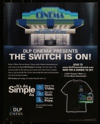 6b533 DLP CINEMA 22x28 special '07 experience the power, image of theater marquee!
