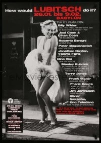 6b349 HOW WOULD LUBITSCH DO IT 23x33 film festival poster '17 Monroe in classic skirt scene!