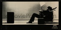 6b316 MAXELL: IT'S WORTH IT 22x44 advertising poster '80s image of man blown away by Steve Steigman!